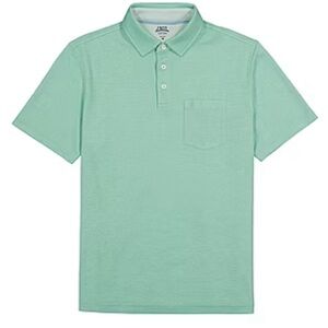 IZOD SALTWATER RELAXED CLASSICS POLO SHIRT MENS COLOR BLUE COLOR SIZE 2X-LARGE